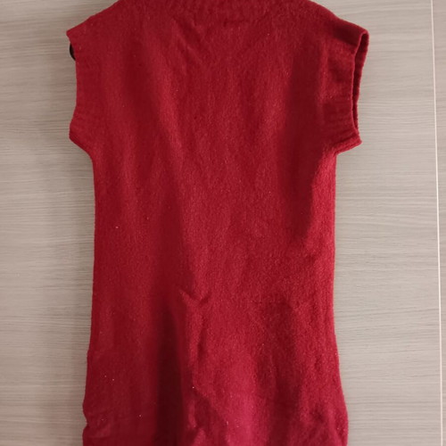 Sarah Lawrence women's blouse used, size M, red