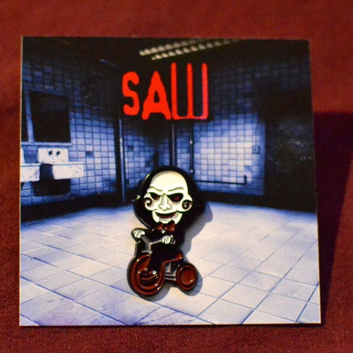 Saw Billy the Puppet Pin new