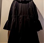  Γυναικείο παλτό σε μαύρο χρώμα