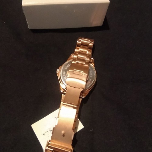 Decerto wristwatch new, women's, gold-pink tone
