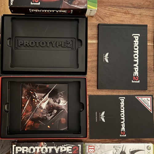 Prototype 2 Xbox 360 Blackwatch Collectors Edition new