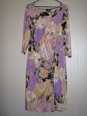 LONKEK Paris dress size M/L used, purple