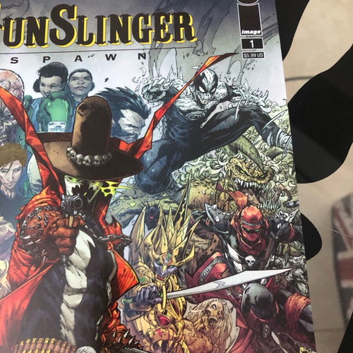 Gunslinger Spawn 1 Booth Variant Cover new