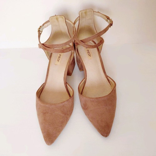 Arte Piedi pink suede pumps size 36 like new