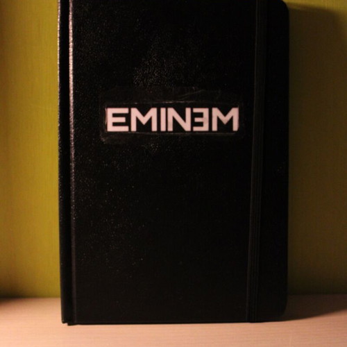 Eminem notebook A5, 100 pages