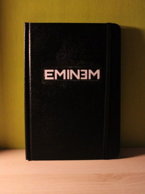 Eminem notebook A5, 100 pages
