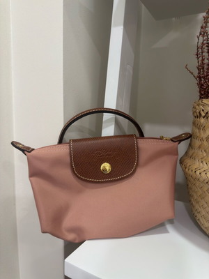 Longchamp τσαντάκι χιαστί ροζ καινούργιο, αχρησιμοποίητο