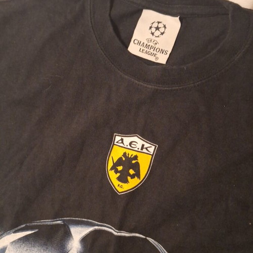 AEK Champions League T shirt like new, collectible kids XL size