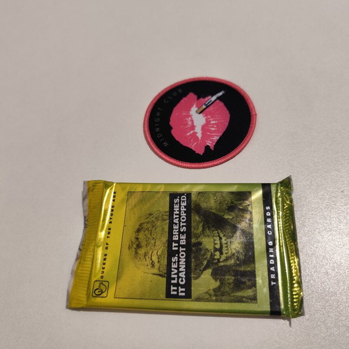 Queens of the Stone Age patch and trading cards set new