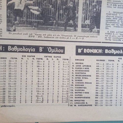 Sports newspaper used, very good condition