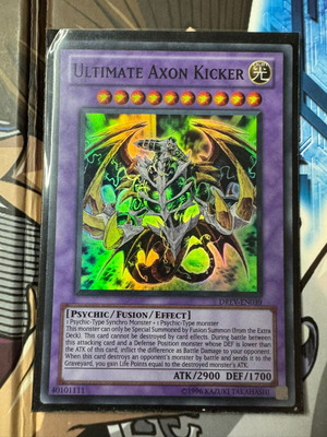 Ultimate Axon Kicker Yu-Gi-Oh! card used, collectible