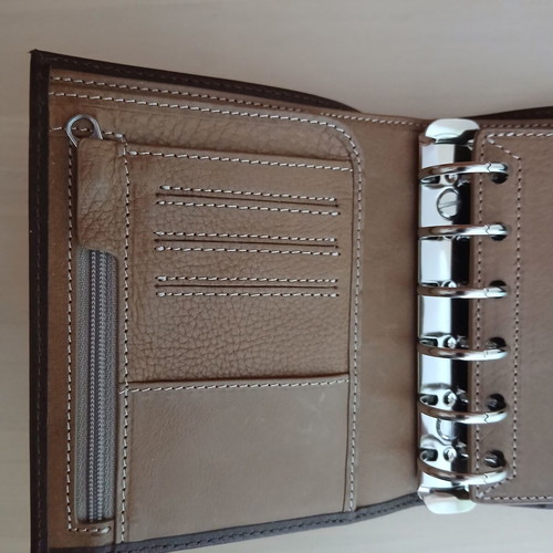 Moterm Luxe Pocket Leather Planner new with box and dust bag