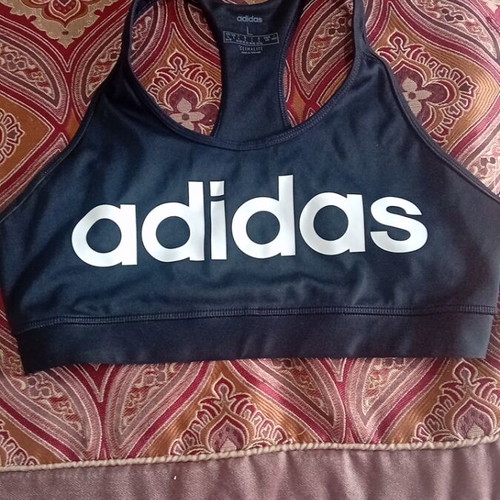 Adidas sports bra black like new