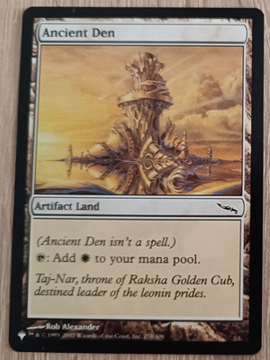 Ancient Den MTG card mint condition