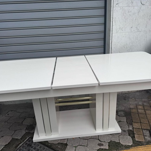 Dining table new, closed 1.70×90 cm and open 2.10×90 cm, for 6-8 people