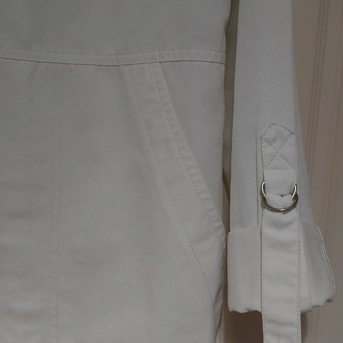 Spring women's jacket used, size medium, white