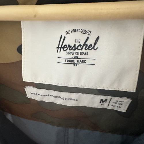 Herschel Supply Co. Waterproof Jacket size M, blue mirage, new