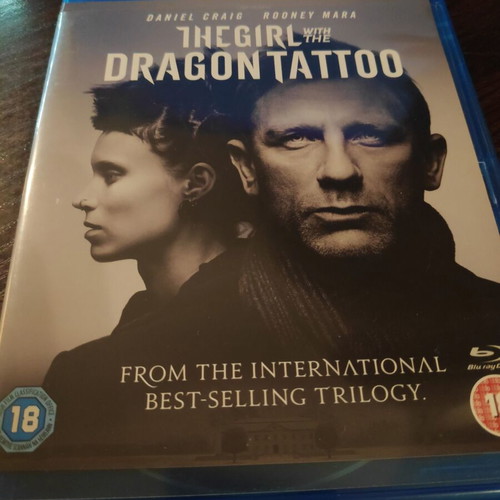 Blu-ray The Girl With The Dragon Tattoo used, thriller adventure, 2-disc edition