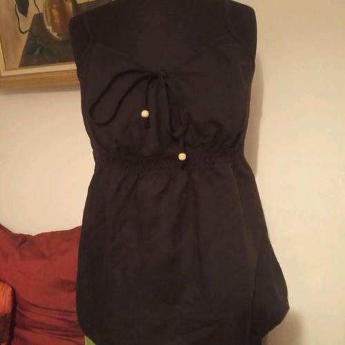 Set of blouse and pants thin fabric with lining