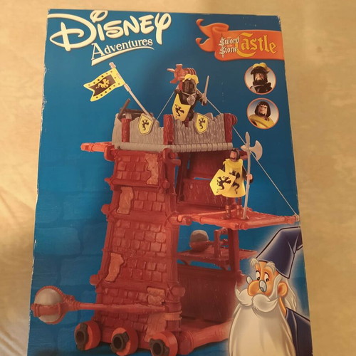 Disney Heroes Castle Sword in the Stone sealed, large tower