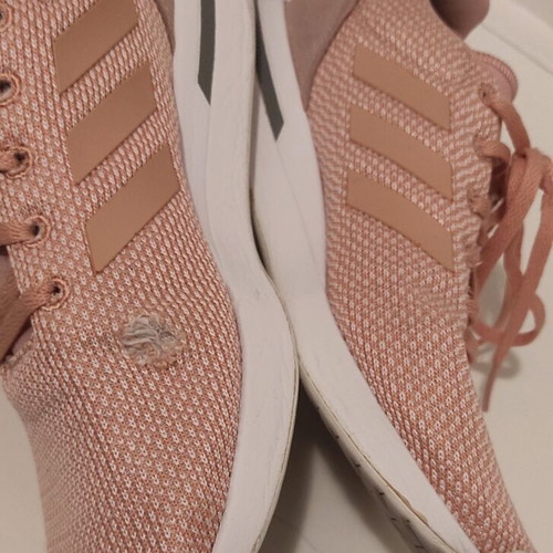 Adidas women's running sneakers used, size 38.5, dust pink
