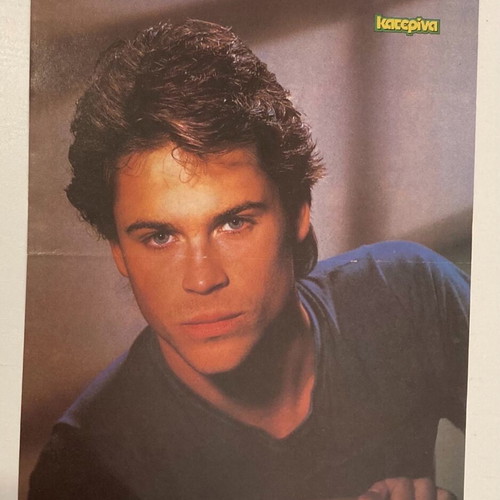 Rob Lowe - Michael J Fox Magazine Poster Katerina In good condition Price 4 Euros