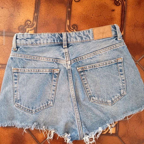 Denim shorts new, size S 36 8, blue