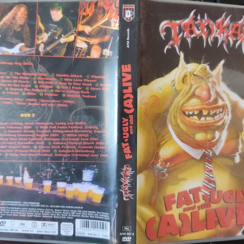 Tankard Fat Ugly and Still Alive 2xDVD like new, metal