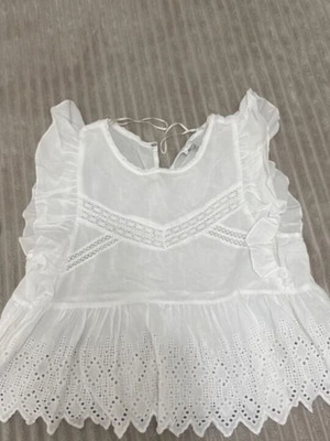 Zara top size L new, white