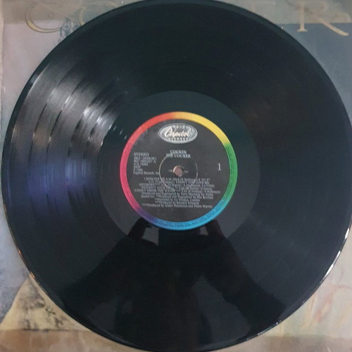 Joe Cocker vinyl record used, rock
