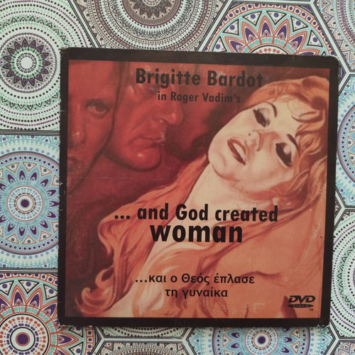 And God Created Woman DVD used, French audio, Greek subtitles