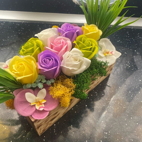 Soap rose bouquet new