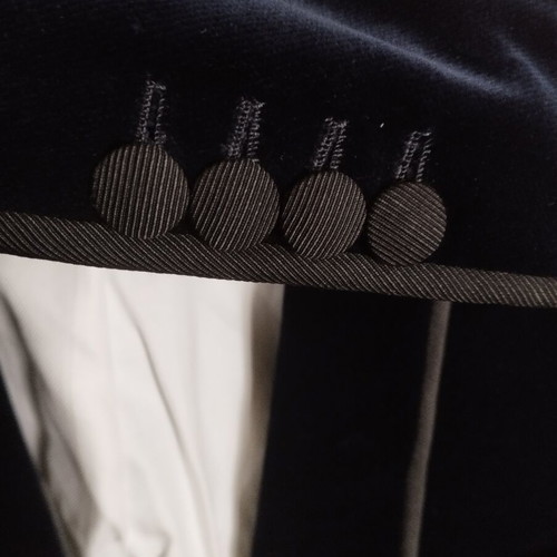 Spencer Hart velvet jacket size 40, like new, blue