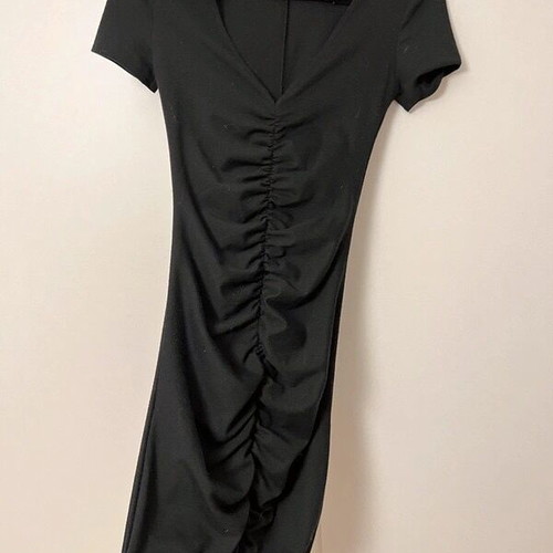 Zara dress black new, size S