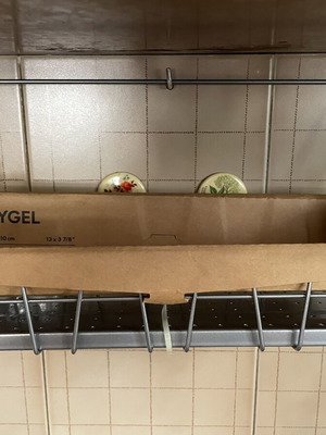 Metal kitchen shelf basket Ikea new