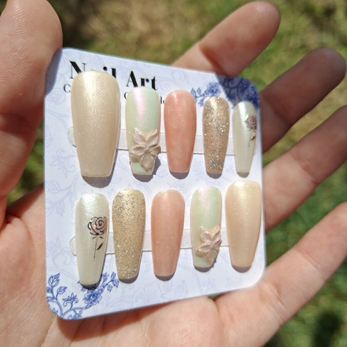 Press On Nails new with application tools