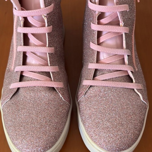 Bibi Lou pink boots size 38 like new