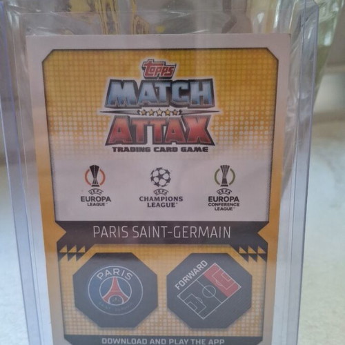 Kylian Mbappe Topps 100 Club card