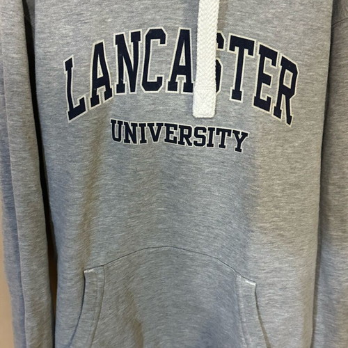 Unisex hoodie like new, gray, size L