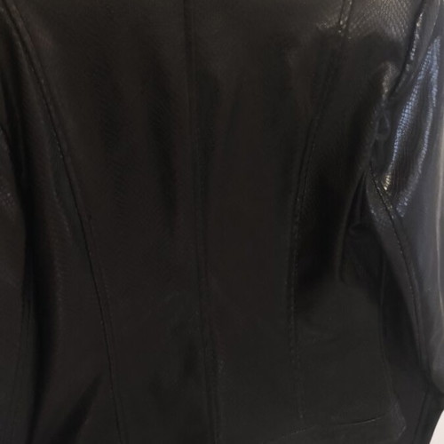 Ysatis leather jacket like new, black, size S