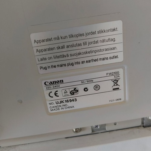 Canon photocopier used with low copy count