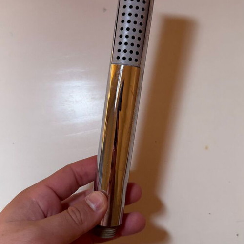 Metal Shower Phone Inox Slim Tubular Design