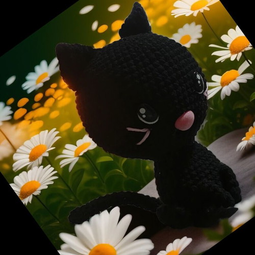 Handmade kitten new