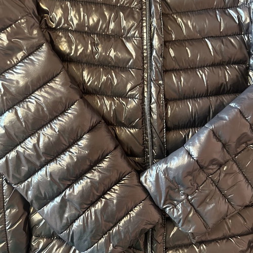 Women's black jacket with hood new, thin for autumn, size S