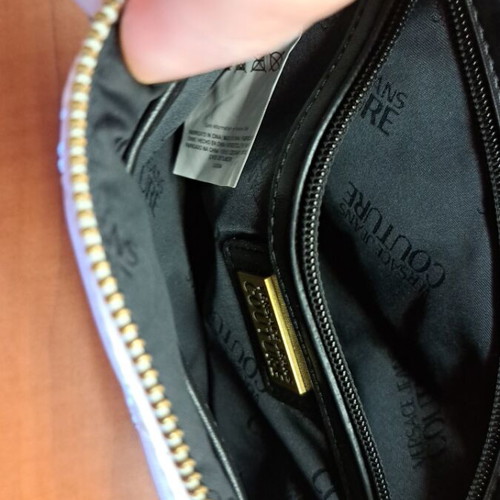 Versace Jeans Couture white mini crossbody bag like new