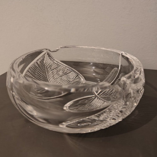 Crystal vintage ashtray like new
