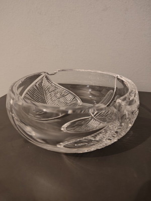 Crystal vintage ashtray like new