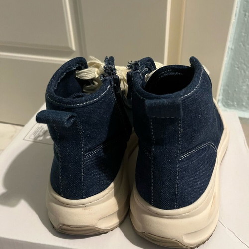 Zara denim sneakers like new, size 34, blue