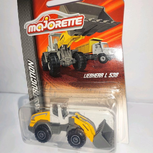 Majorette Construction Loader Liebherr L538R new