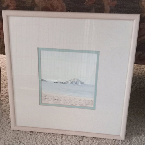 Watercolor painting new, dimensions 34×34
